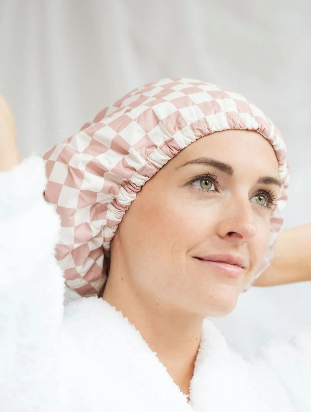 Satin-Lined Shower Cap